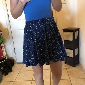 Polka dot skirt
